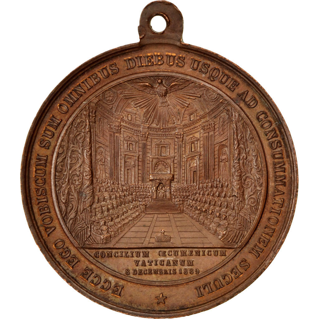 Vatican, Religions & beliefs, Medal, AU(50-53), Bronze, 41, 25.20