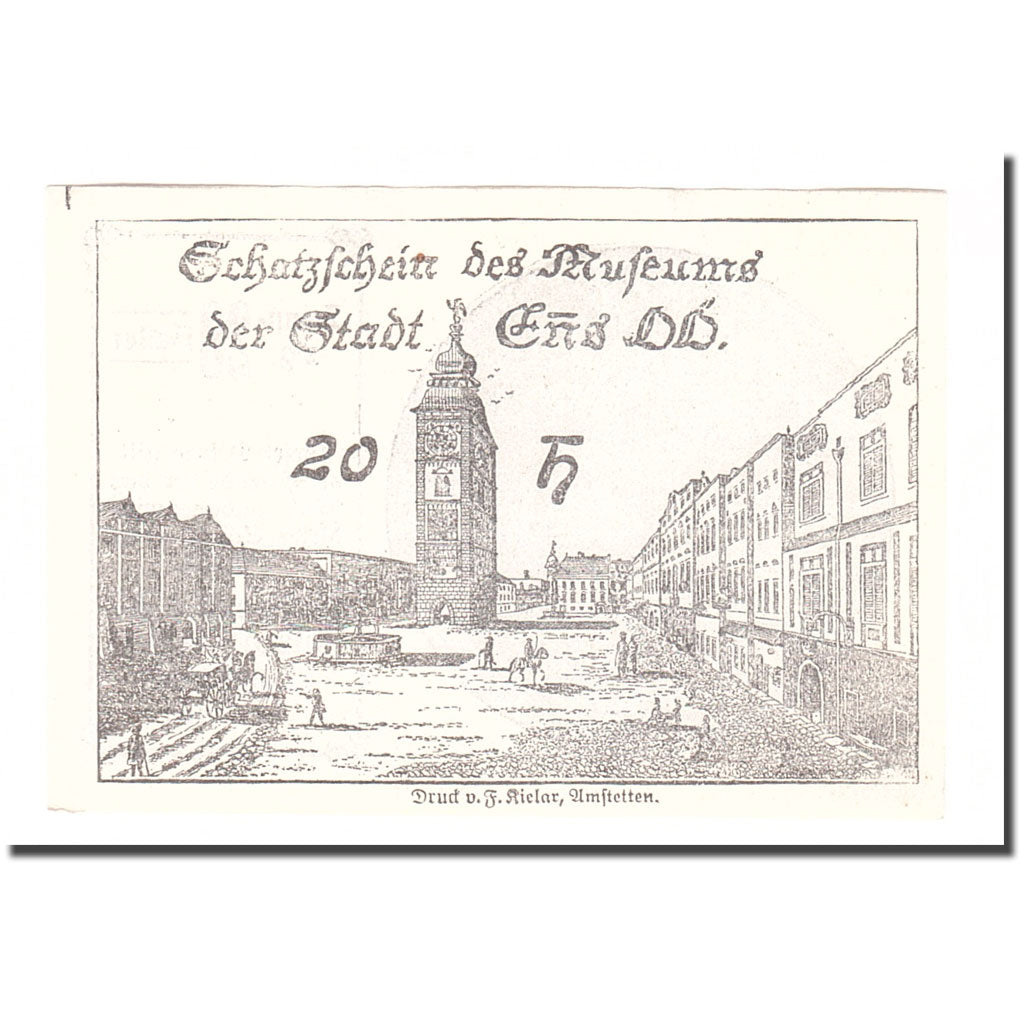 Banconote, Austria, Enns O.Ö. Prv. Schatzscheine Des Museums Der Stadt Enns, 20