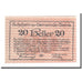 Banknote, Austria, Gleink O.Ö. Gemeinde, 20 Heller, paysage 1, 1920