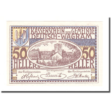 Nota, Áustria, Deutsch-Wagram, 50 Heller, Texte 2, 1920, 1920-12-31, AU(55-58)