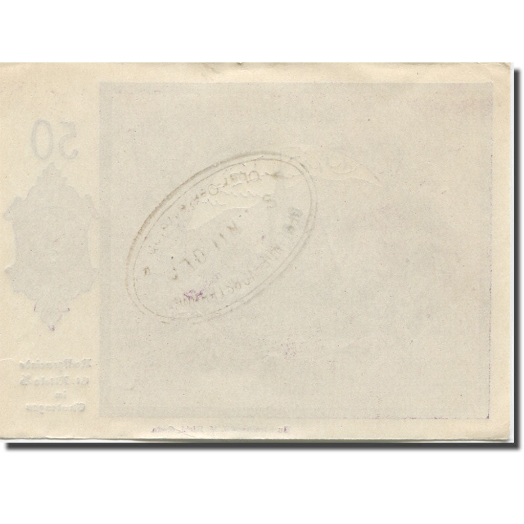 Banknote, Austria, St. Nikola a.d. Donau im Strudengau O.Ö. Marktgemeinde, 50