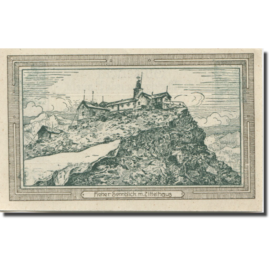 Banknote, Austria, Rauris Sbg. Marktgemeinde, 50 Heller, Texte 2, 1920