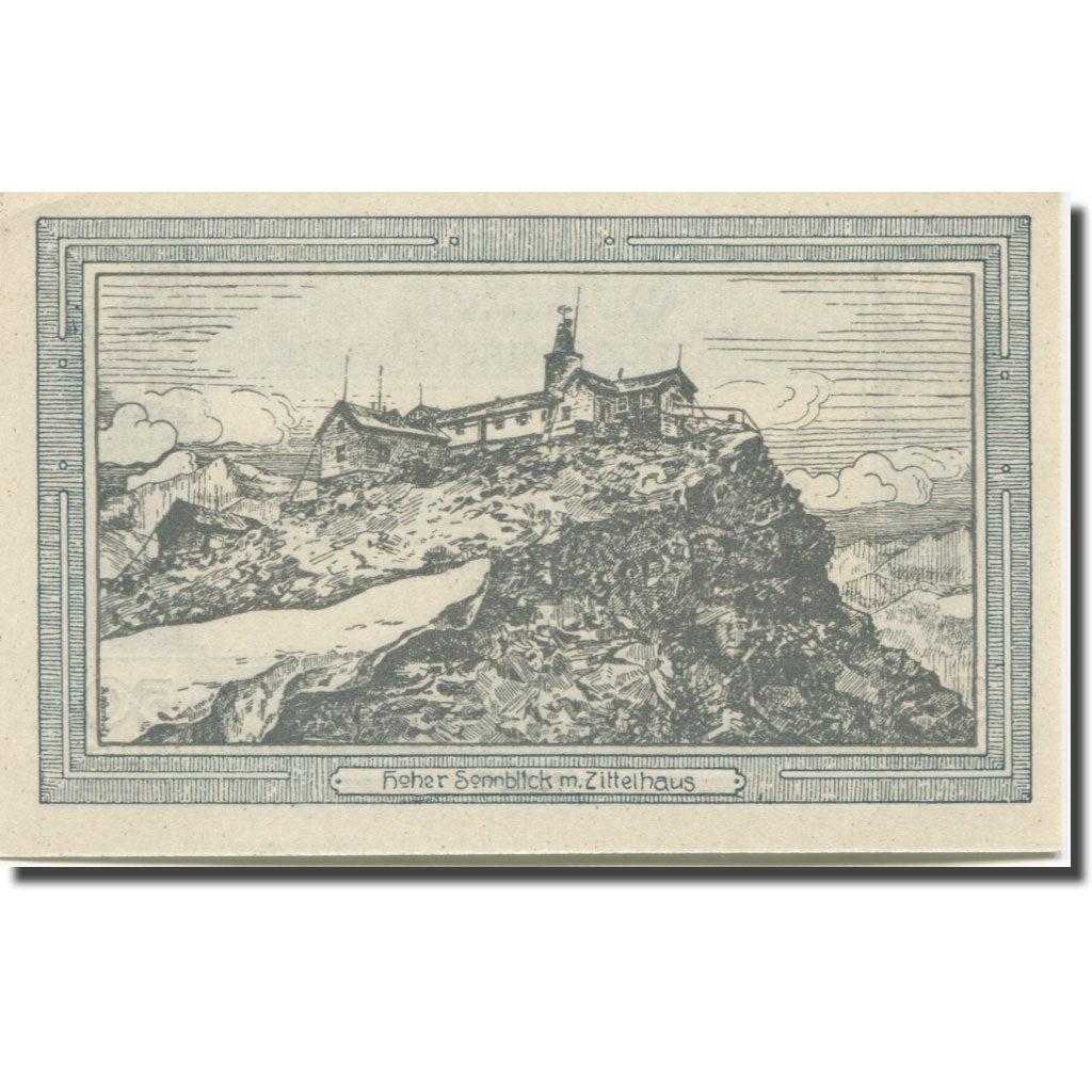 Banknote, Austria, Rauris Sbg. Marktgemeinde, 50 Heller, Texte 2, 1920