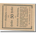 Banknote, Austria, Gilgenberg O.Ö. Gemeinde, 50 Heller, Eglise 1, AU(55-58)