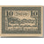 Banknote, Austria, Gmunden O.Ö. Stadt, 10 Heller, Blason, 1920, 1920-07-01