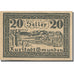 Banknote, Austria, Gmunden O.Ö. Stadt, 20 Heller, Blason 1, 1920, 1920-07-01