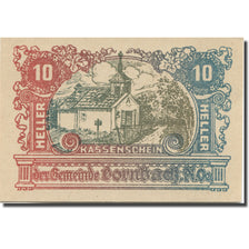 Banknote, Austria, Dornbach N.Ö. Ortschaft, 10 Heller, texte 1, AU(55-58)
