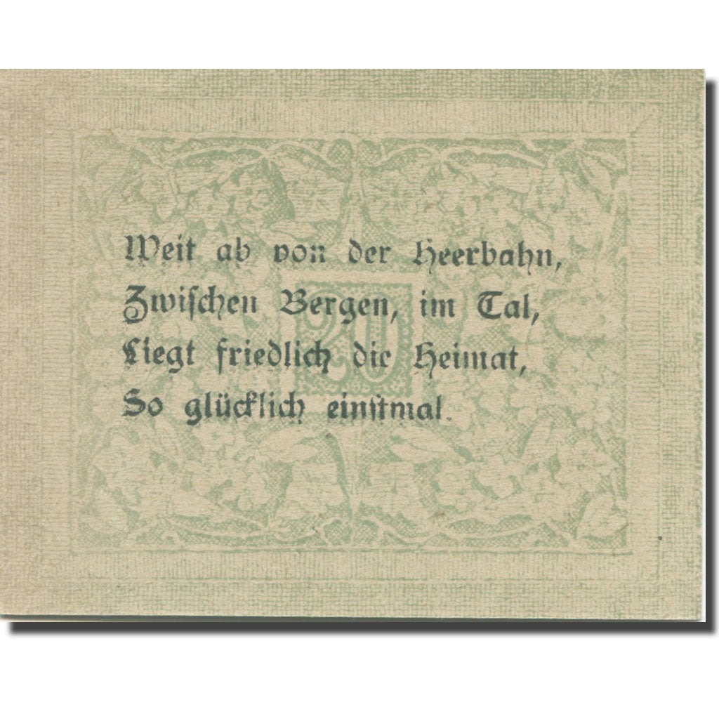 Banknote, Austria, Göstling N.Ö. Gemeinde, 20 Heller, valeur faciale 1