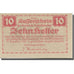 Banknote, Austria, Dunkelstein, 10 Heller, Batiment, 1920, 1920-12-31