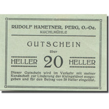 Banknote, Austria, Perg, 20 Heller, paysage 1, AU(55-58), Mehl:FS 731