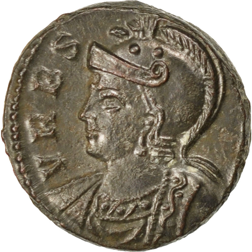 Münze, Nummus, Trier, SS+, Kupfer, Cohen:18
