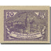 Banknote, Austria, Lausa bei Losenstein O.Ö. Ortsgemeinde, 20 Heller, texte 1