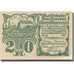 Banknote, Austria, Oberösterreich O.Ö. Land, 20 Heller, village, 1921