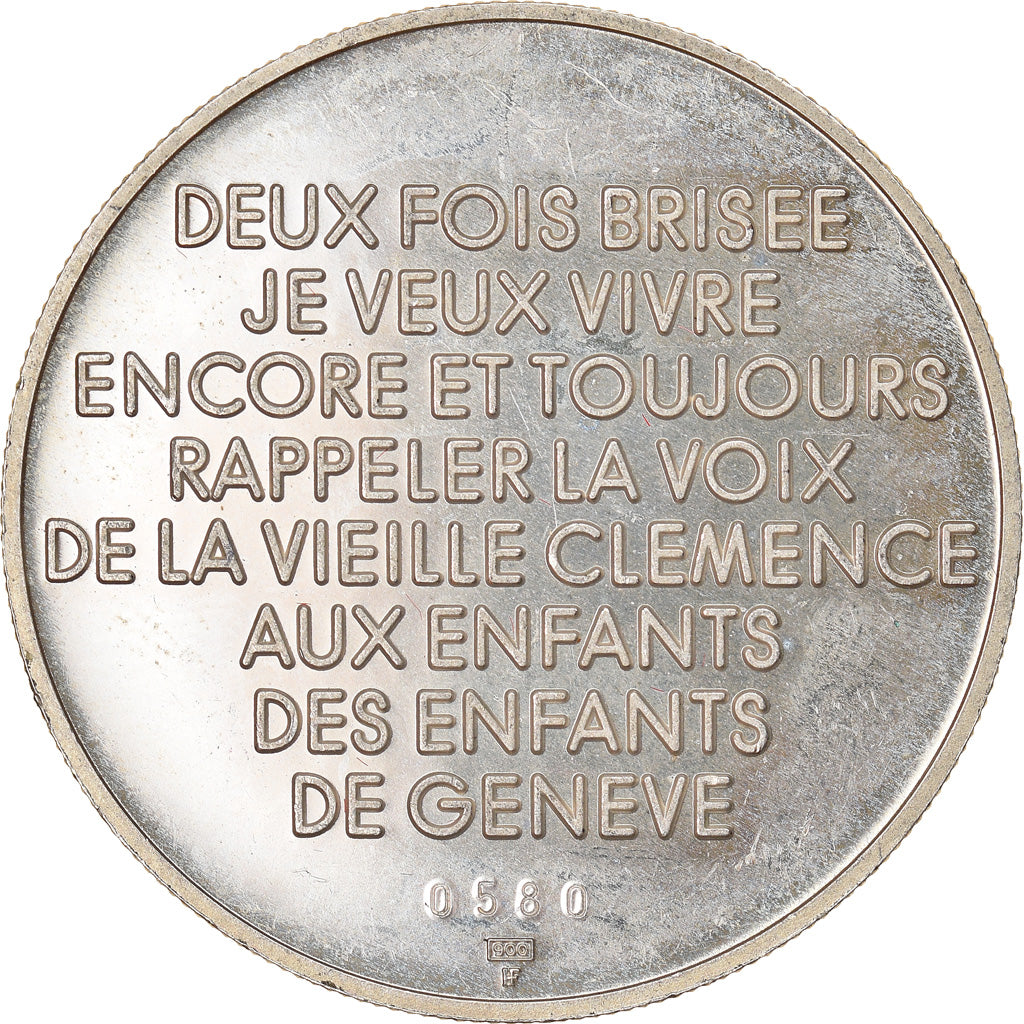 Switzerland, Medal, Cathédrale Saint Pierre, Genève, MS(63), Silver