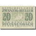 Banknote, Austria, Weißenbach an der Triesting N.Ö. Gemeinde, 20 Heller, texte