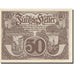 Banknote, Austria, Oberösterreich, 50 Heller, batiment 1, 1920, 1920-03-01