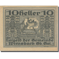 Banconote, Austria, Wimsbach, 10 Heller, Texte, SPL-, Mehl:FS 1240