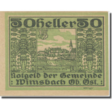 Geldschein, Österreich, Wimsbach, 50 Heller, Texte 2, VZ, Mehl:FS 1240
