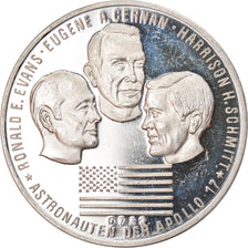 Switzerland, Medal, Espace, Apollo 17, Sciences & Technologies, 1972, MS(60-62)