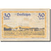 Banknote, Austria, Seekirchen Sbg. Marktgemeinde, 30 Heller, Blason 1, 1920