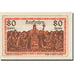 Banknote, Austria, Seekirchen Sbg. Marktgemeinde, 80 Heller, Blason 4, 1920