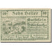 Banknote, Austria, Biberbach, 10 Heller, Texte, 1920, 1920-12-31, AU(55-58)