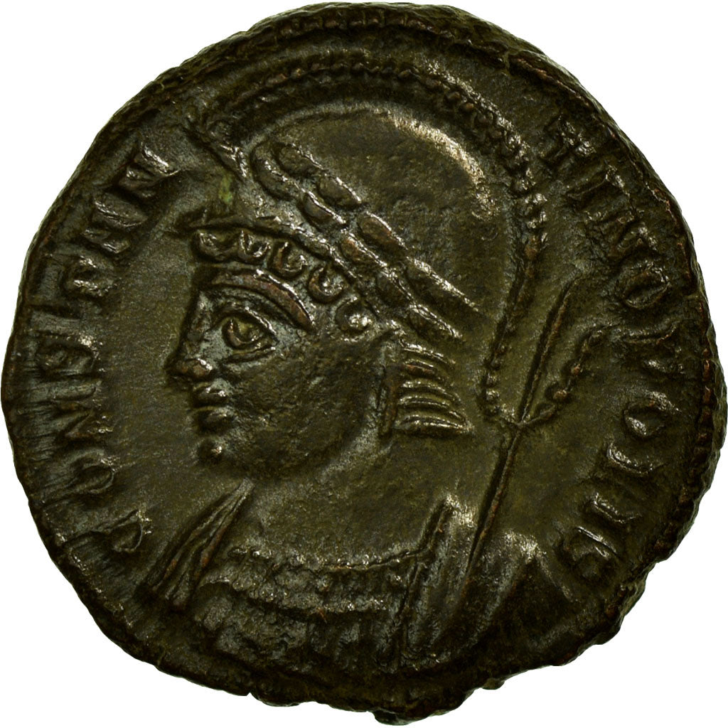 Coin, Nummus, Trier, AU(50-53), Copper