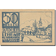 Banknote, Austria, Lembach, 50 Heller, Blason 2, AU(55-58), Mehl:FS 510I