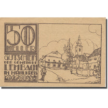 Banknote, Austria, Lembach, 50 Heller, Blason 2, AU(55-58), Mehl:FS 510I
