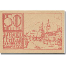 Banknote, Austria, Lembach, 50 Heller, Blason 2, AU(55-58), Mehl:FS 510I