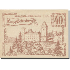 Banknote, Austria, Lebing O.Ö. Gemeinde, 40 Heller, Texte 2, 1920, 1920-12-31