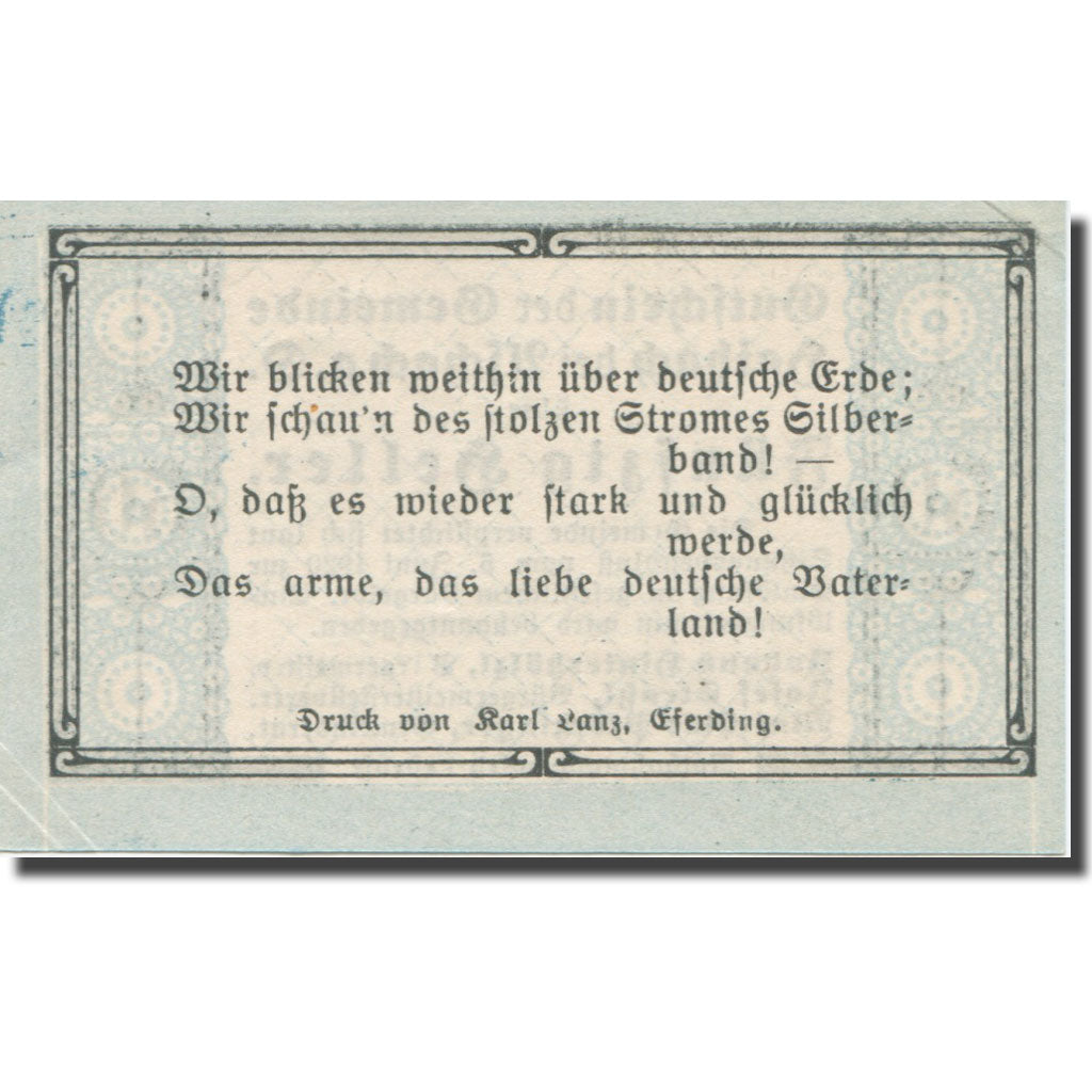 Banknote, Austria, Haibach Bei Aschach a.d. O.Ö. Gemeinde, 50 Heller, Texte 3
