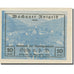 Nota, Áustria, Wachauer Notgeld - Spitz - Kirche N.Ö. Gemeinde, 10 Heller