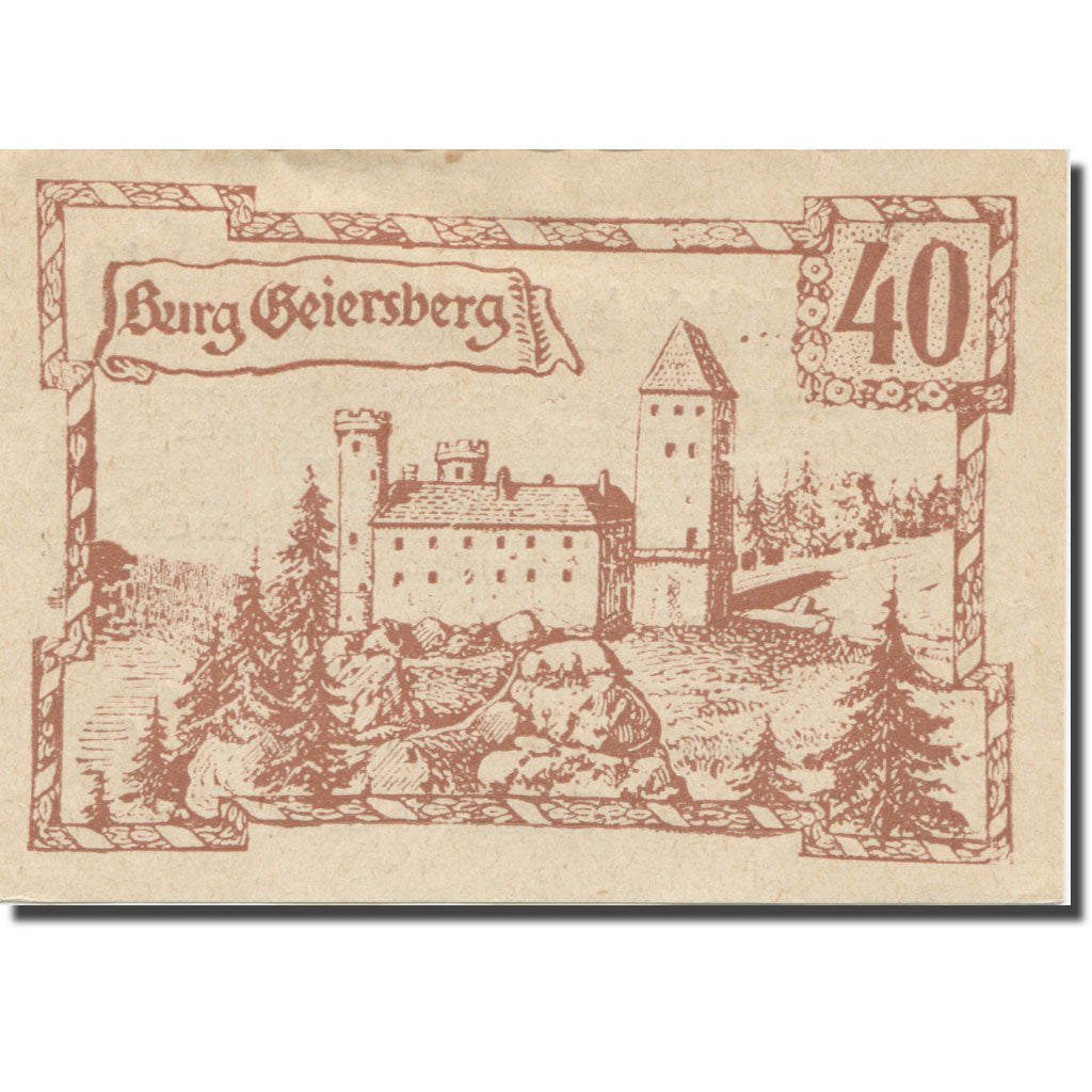 Banknote, Austria, Lebing O.Ö. Gemeinde, 40 Heller, texte 1, 1920, 1920-12-31