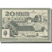 Banknote, Austria, Bodendorf O.Ö. Gemeinde, 20 Heller, Texte 4, 1921