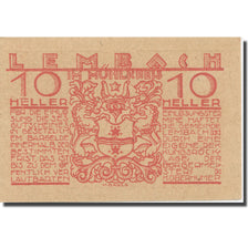 Billete, Austria, Lembach, 10 Heller, canon, EBC, Mehl:FS 510Ie
