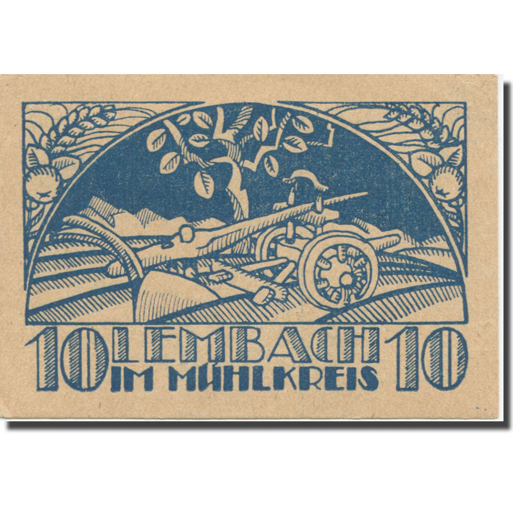 Banconote, Austria, Lembach, 10 Heller, canon, SPL-, Mehl:FS 510Ia