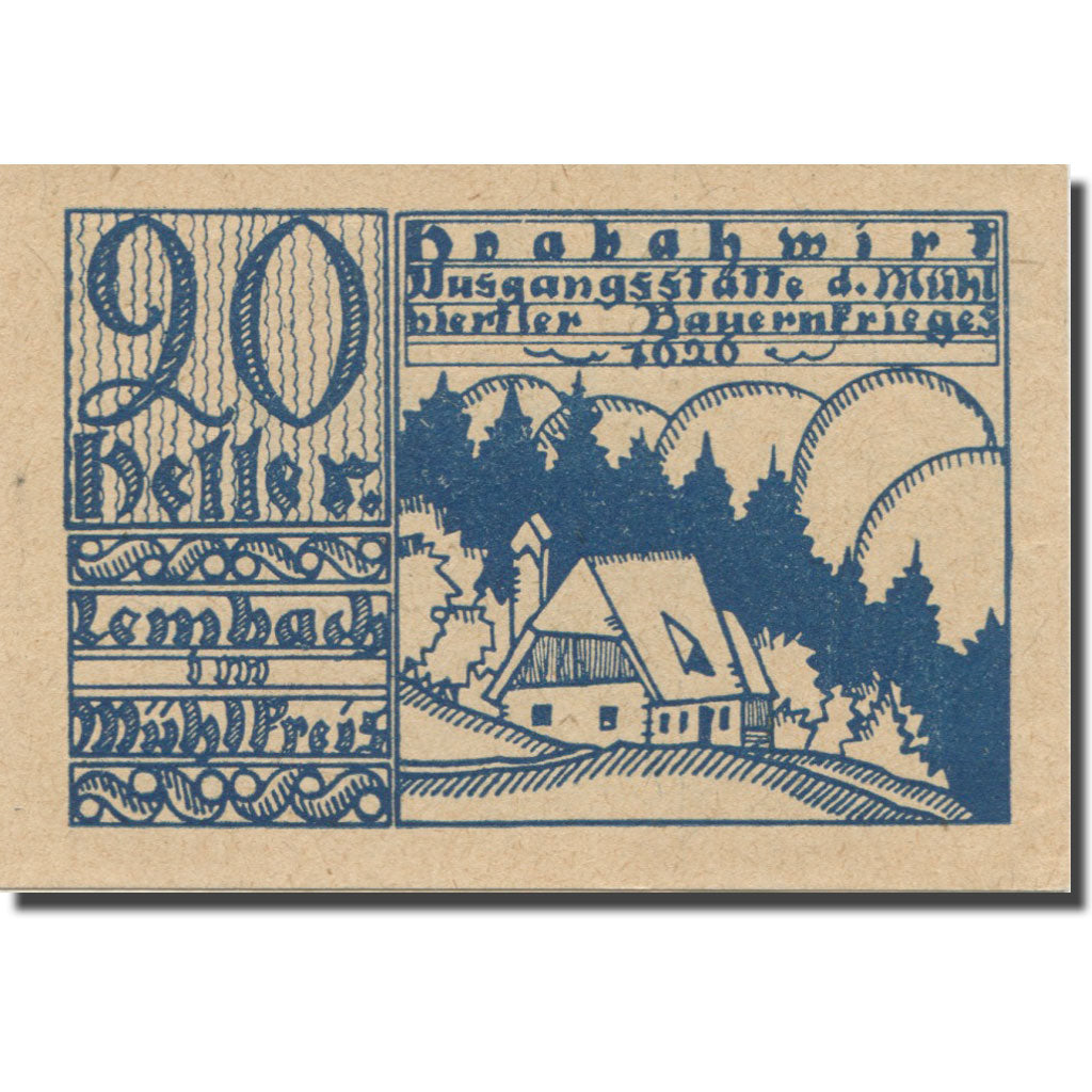 Banconote, Austria, Lembach, 20 Heller, paysage, SPL-, Mehl:FS 510Ia