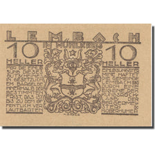 Banconote, Austria, Lembach, 10 Heller, canon, SPL-, Mehl:FS 510Ib