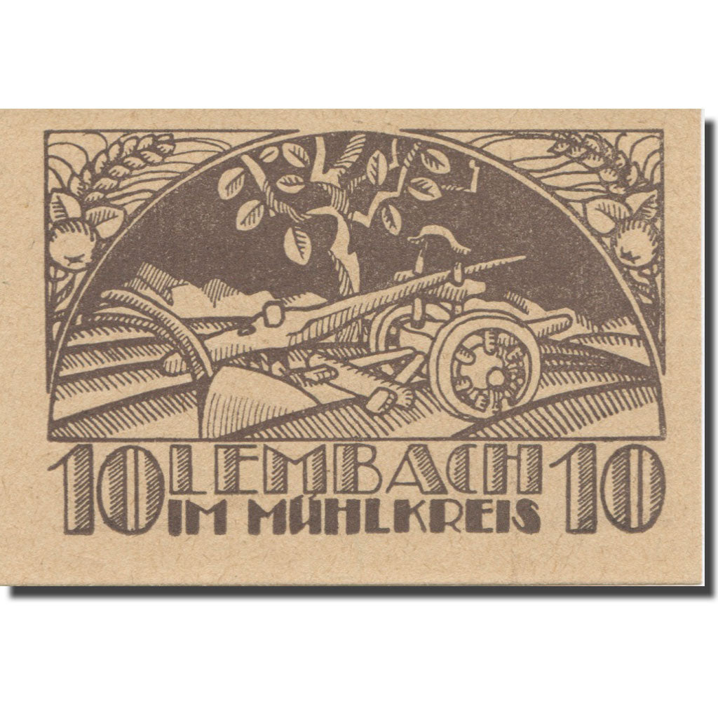 Banconote, Austria, Lembach, 10 Heller, canon, SPL-, Mehl:FS 510Ib