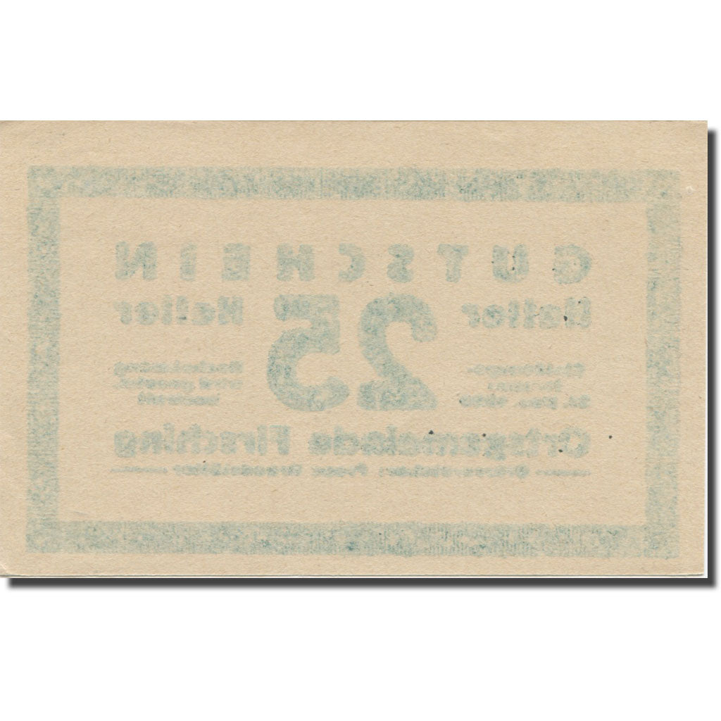 Banconote, Austria, Firsching O.Ö. Ortsgemeinde, 25 Heller, N.D, SPL-, Mehl:FS