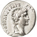 Augustus, Denarius, AU(50-53), Silver, Cohen #43, 3.70