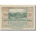 Banknote, Austria, Wald im Pinzgau Sbg. Gemeinde, 20 Heller, chalet, 1920