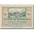Banknote, Austria, Wald im Pinzgau Sbg. Gemeinde, 50 Heller, chalet 1, 1920