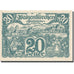 Banknot, Austria, Waizenkirchen, 20 Heller, texte 1, 1920, 1920-12-31