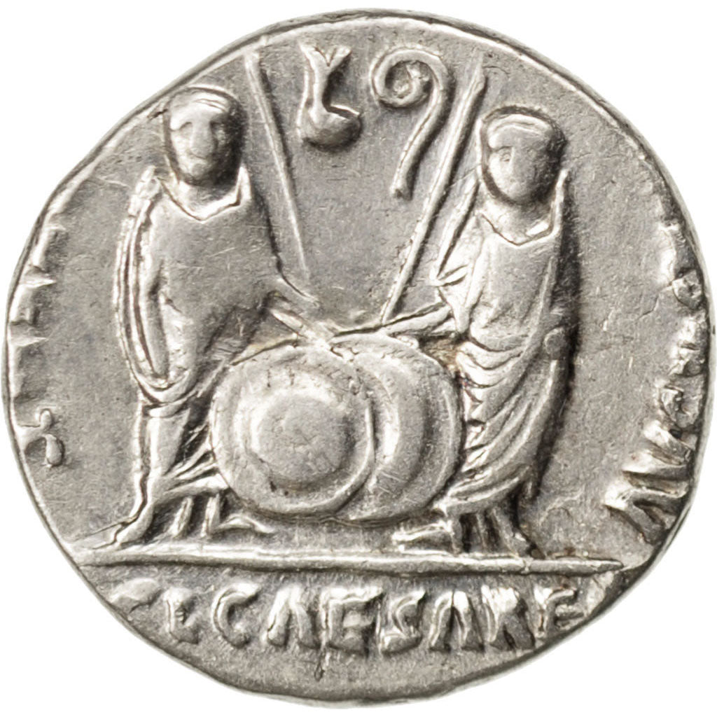 Augustus, Denarius, EF(40-45), Silver, Cohen #43, 3.60