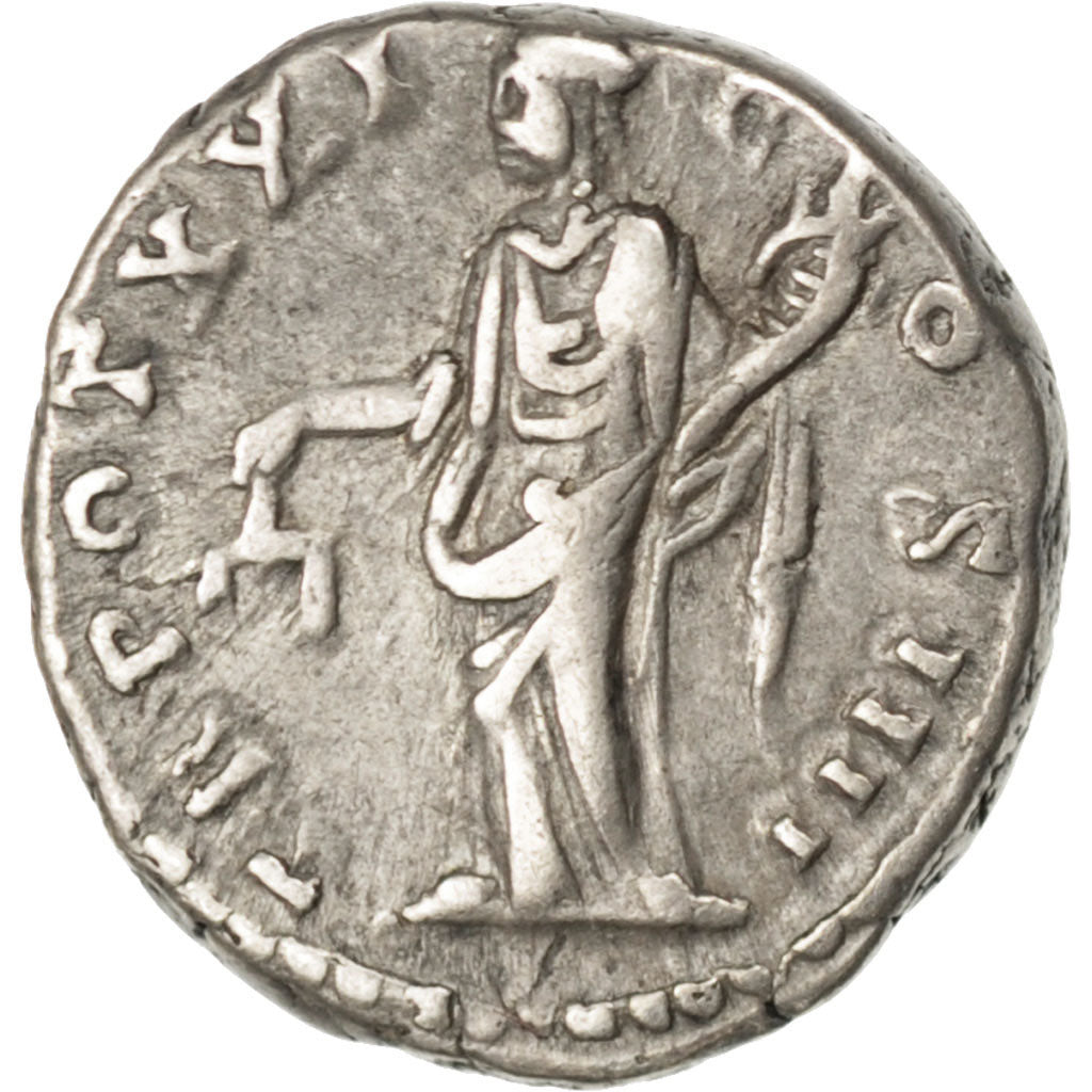 Antoninus Pius, Denarius, EF(40-45), Silver, Cohen #1037, 3.70