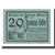 Banknot, Austria, Alkoven O.Ö. Gemeinde, 20 Heller, Texte, 1920, 1920-07-30