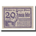 Banconote, Austria, Alkoven O.Ö. Gemeinde, 20 Heller, texte 1, 1920