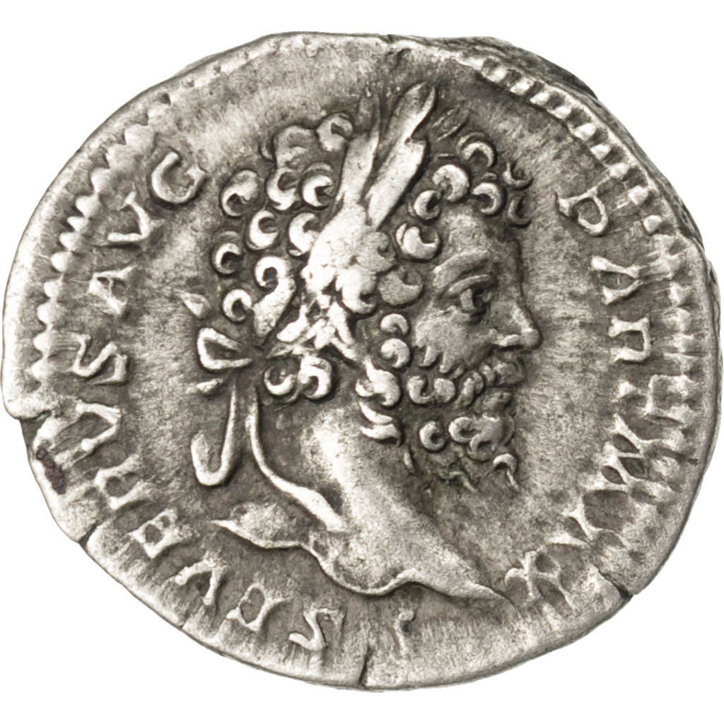Septimius Severus, Denarius, BB+, Argento, Cohen:761